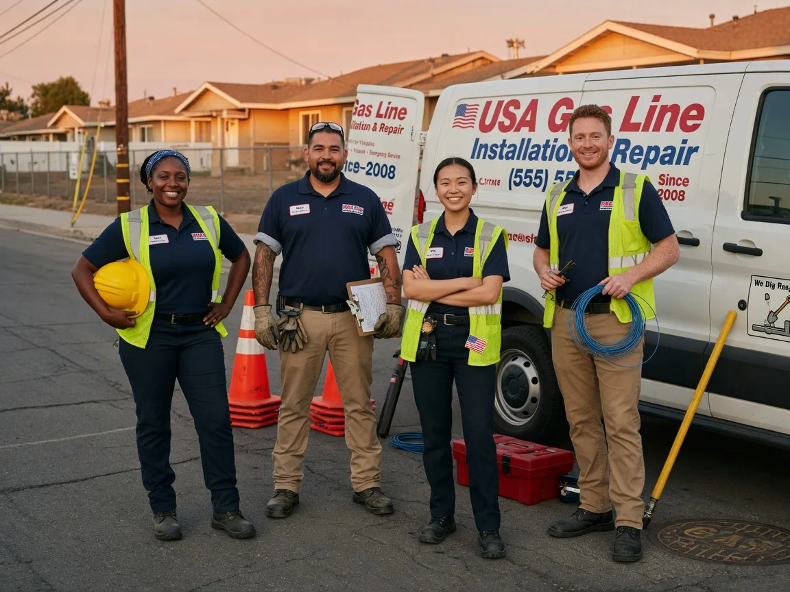 Gas Line Installation company in Stockton, IA
